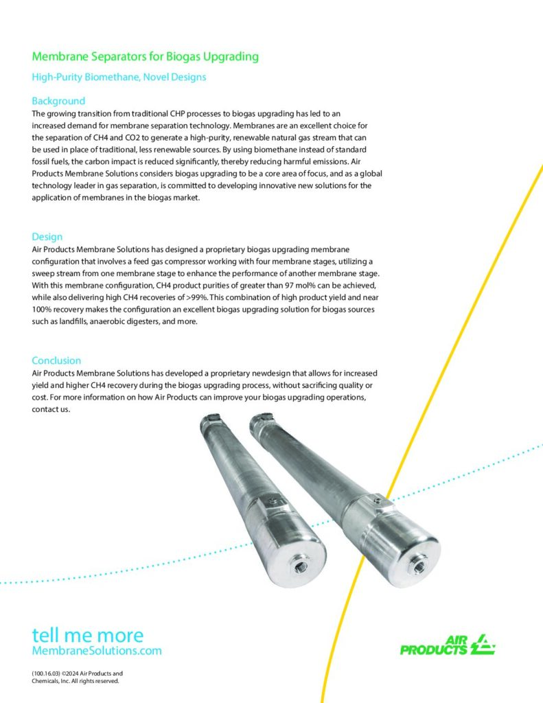 thumbnail of Four Stage Biogas Upgrading